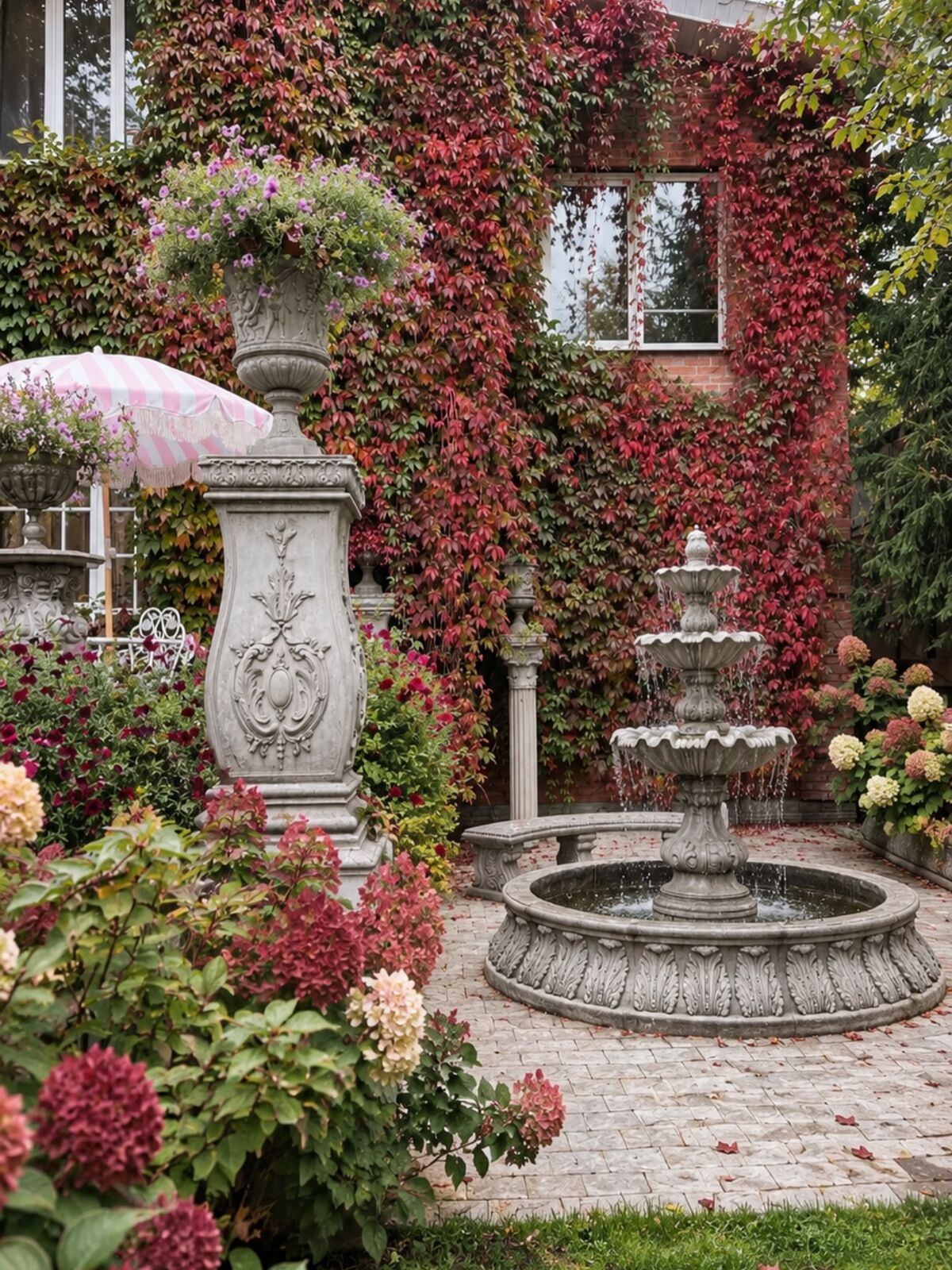 Фонтан — фотосессия в Secret Garden, фото 1