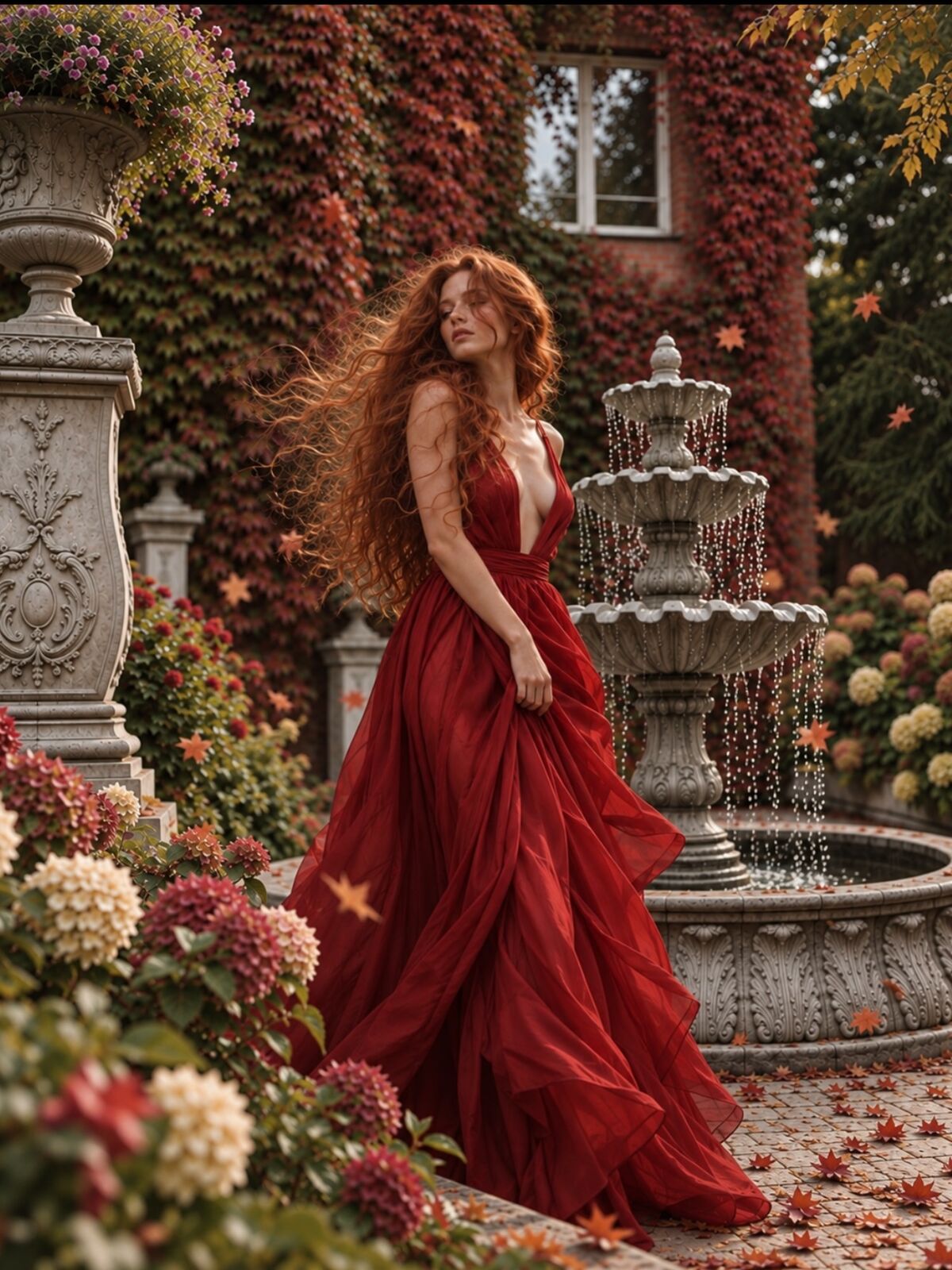 Фонтан — фотосессия в Secret Garden, фото 2