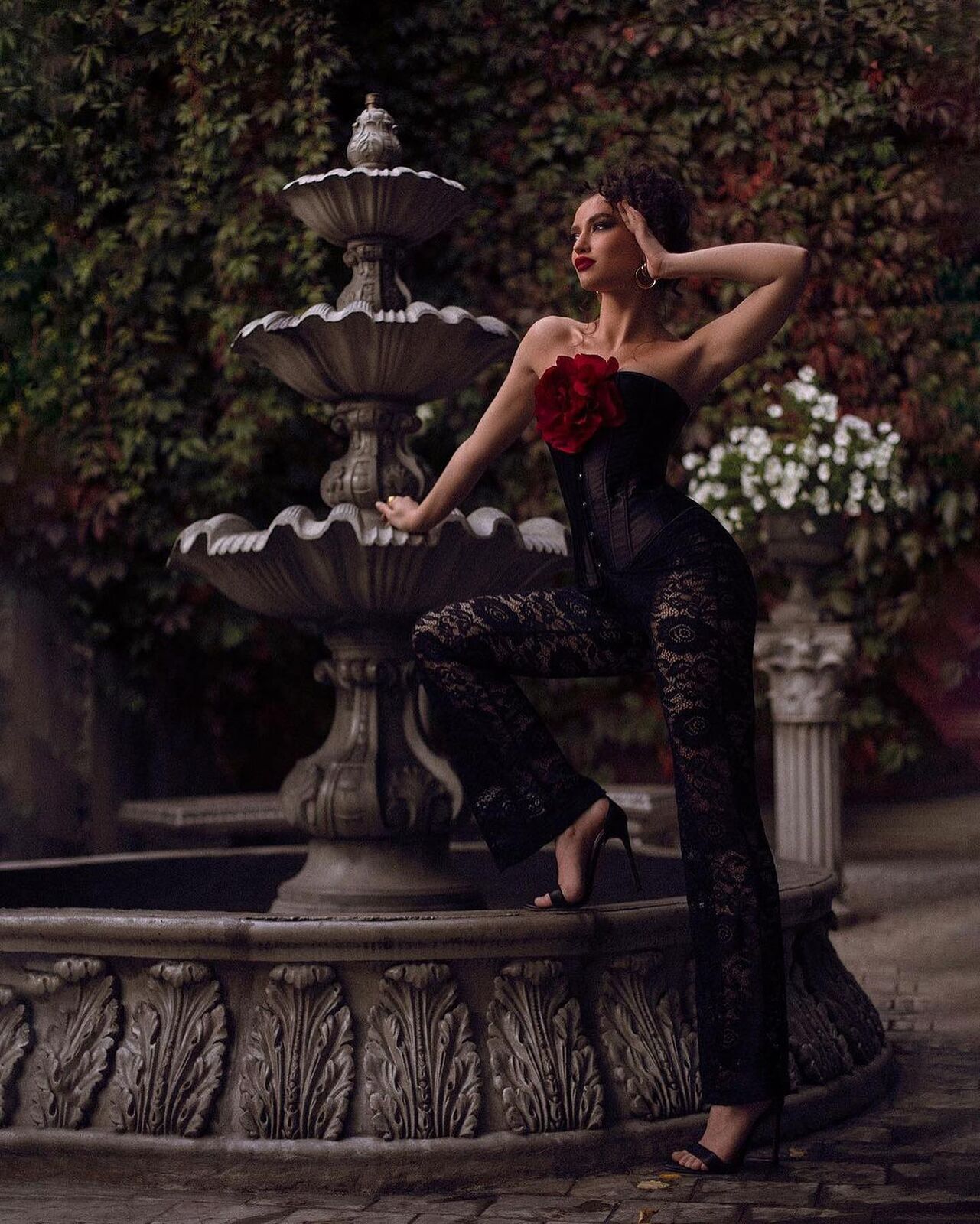 Фонтан — фотосессия в Secret Garden, фото 3